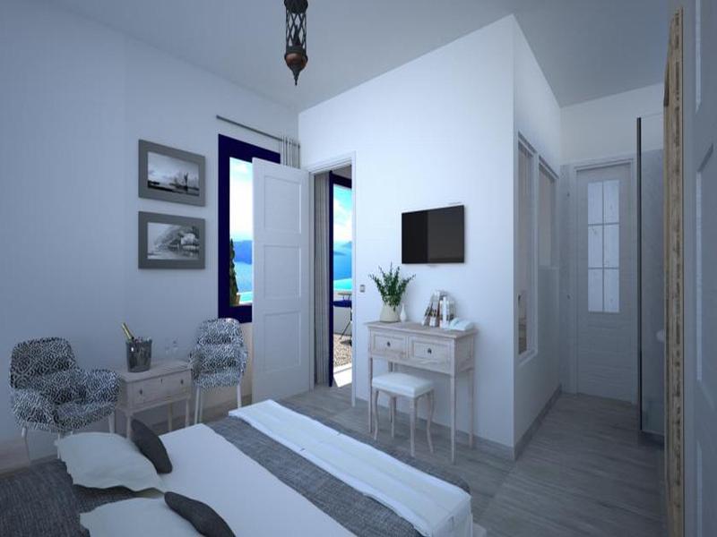 La Maltese Oia Luxury Suites Exteriér fotografie